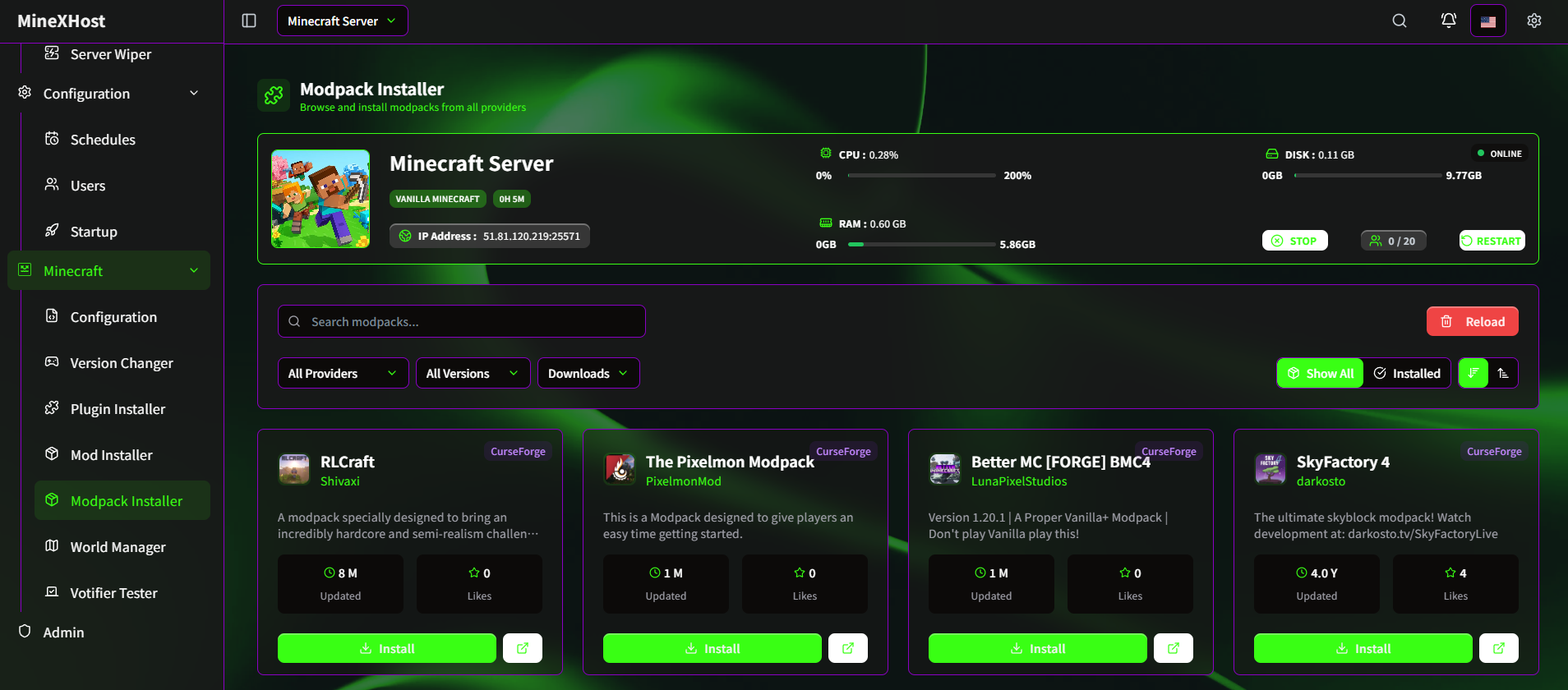 Modpack Installer